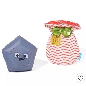 Bark lump coal medium multi dog toy